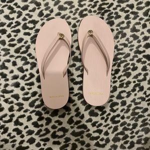 Tory Burch Size 7 Wedge Flip Flops